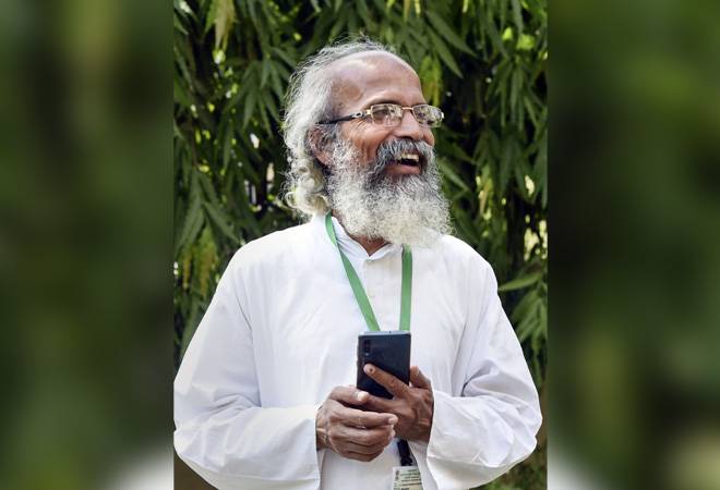 Newly-elected Bharatiya Janata Party MP from Balasore, Pratap Chandra Sarangi, shows his identity card at Odisha Bhawan. Newly-elected Bharatiya Janata Party MP from Balasore, Pratap Chandra Sarangi, shows his identity card at Odisha Bhawan.