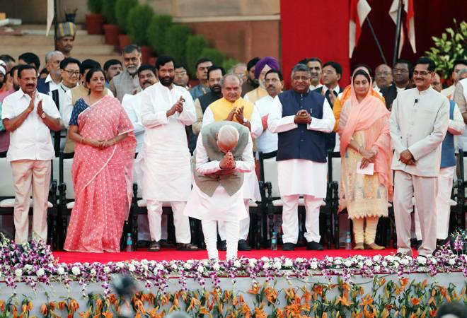 Modi swearing-in ceremony Modi swearing-in ceremony