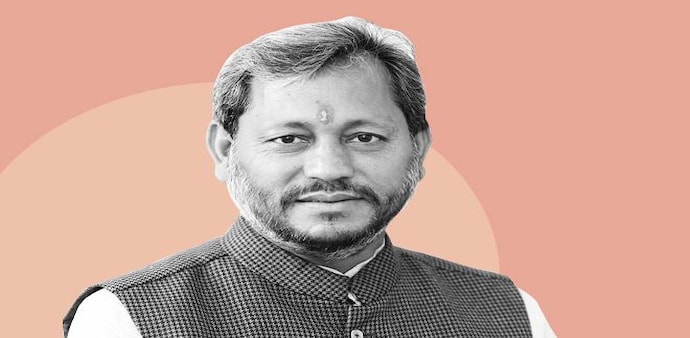 Tirath Singh Rawat is leading over his closet Congress rival Manish Khanduri Tirath Singh Rawat is leading over his closet Congress rival Manish Khanduri