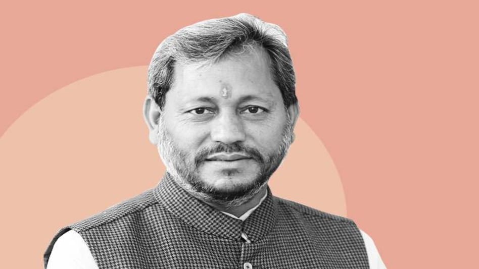 Tirath Singh Rawat is leading over his closet Congress rival Manish Khanduri Tirath Singh Rawat is leading over his closet Congress rival Manish Khanduri