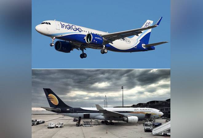 IndiGo cashes in on Jet Airways crisis to increase Q4 profit to Rs 590 crore This is nearly a five-fold jump in profits mostly due to stabilising crude prices and IndiGo increasing its market share after Jet Airways grounding.