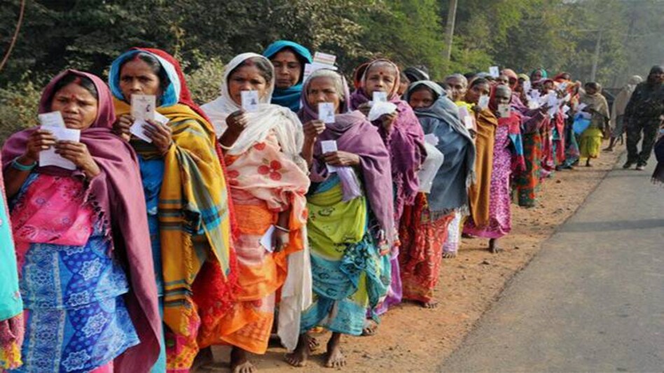 Polling in 7 states across 59 constituencies is underway in phase 6 of Lok Sabha elections 2019. The voting percentage recorded till 10 am is 11.01% with West Bengal logging the highest 17.08% turnout in the state. Polling in 7 states across 59 constituencies is underway in phase 6 of Lok Sabha elections 2019. The voting percentage recorded till 10 am is 11.01% with West Bengal logging the highest 17.08% turnout in the state.