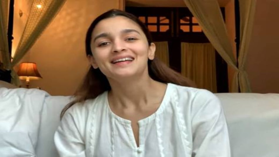 Image of Alia Bhatt from her YouTube channel. Image of Alia Bhatt from her YouTube channel.