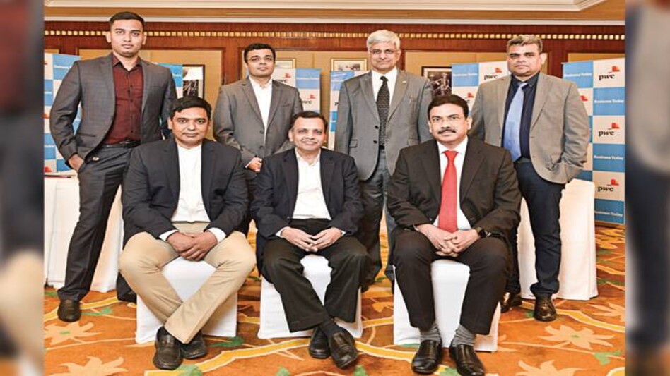 SITTING (L-R): Sanjiv Kumar Jha, R. Srinivasan, and Devidas Kulkarni STANDING (L-R): Nandakumar Somasundaram, Bhuwan Lodha, Manish Agarwal, and Anand Prakasam / Photographs by Rachit Goswami SITTING (L-R): Sanjiv Kumar Jha, R. Srinivasan, and Devidas Kulkarni STANDING (L-R): Nandakumar Somasundaram, Bhuwan Lodha, Manish Agarwal, and Anand Prakasam / Photographs by Rachit Goswami