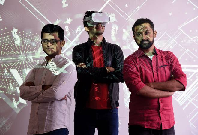 (From left) Sai Krishna V.K., Akash Kuttappa and Ajay P.V. / Photograph by Lantern Camera (From left) Sai Krishna V.K., Akash Kuttappa and Ajay P.V. / Photograph by Lantern Camera