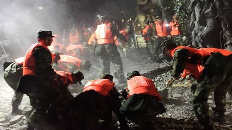Eleven people were killed and 122 injured after China's Sichuan province was hit by two strong earthquakes since Monday night, according to the state media. Eleven people were killed and 122 injured after China's Sichuan province was hit by two strong earthquakes since Monday night, according to the state media.