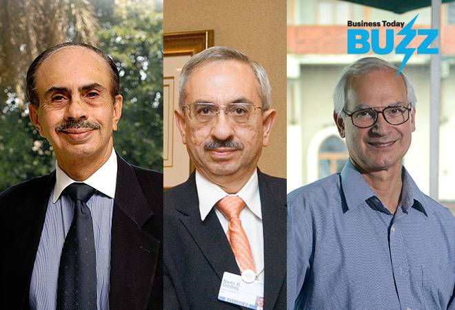 Brothers Adi Godrej (left), Nadir Godrej (centre) and cousin Jamshyd Godrej (right) had formulated a dream to take the revenue of Godrej Group to Rs 1.5 lakh crore by March 2021. Brothers Adi Godrej (left), Nadir Godrej (centre) and cousin Jamshyd Godrej (right) had formulated a dream to take the revenue of Godrej Group to Rs 1.5 lakh crore by March 2021.