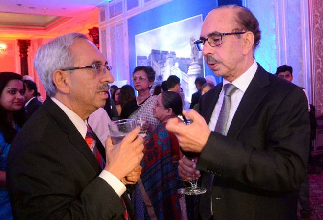 Brothers Adi Godrej (right), Nadir Godrej (left), and cousin Jamshyd Godrej are contending over use and division of Godrej Group's 1,000-acre developable land. Photo credit: IANS Brothers Adi Godrej (right), Nadir Godrej (left), and cousin Jamshyd Godrej are contending over use and division of Godrej Group's 1,000-acre developable land. Photo credit: IANS