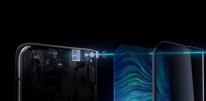 Oppo unveils under-screen selfie camera Oppo unveils under-screen selfie camera