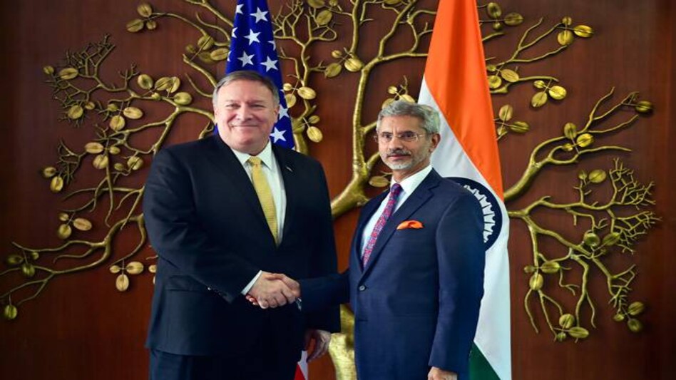 US Secretary of State Mike Pompeo and Minister of External Affairs S Jaishankar held extensive talks on several bilateral and global issues. Photo credit: PTI US Secretary of State Mike Pompeo and Minister of External Affairs S Jaishankar held extensive talks on several bilateral and global issues. Photo credit: PTI