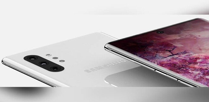 Samsung Galaxy Note 10 Pro render - OnLeaks/Pricebaba Samsung Galaxy Note 10 Pro render - OnLeaks/Pricebaba