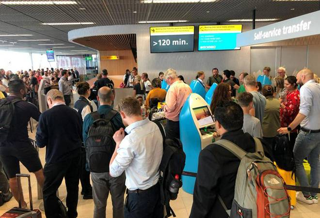 Around 180 flights cancelled at Amsterdam's airport over problems