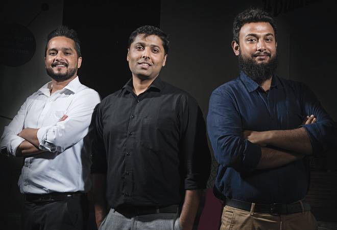 (From left) GoAyu Co-founders Mahendra Singh (COO), Kundan Shahi (CEO) and Syed Asif Iqbal (Legal Head) / Photograph by Reuben Singh (From left) GoAyu Co-founders Mahendra Singh (COO), Kundan Shahi (CEO) and Syed Asif Iqbal (Legal Head) / Photograph by Reuben Singh