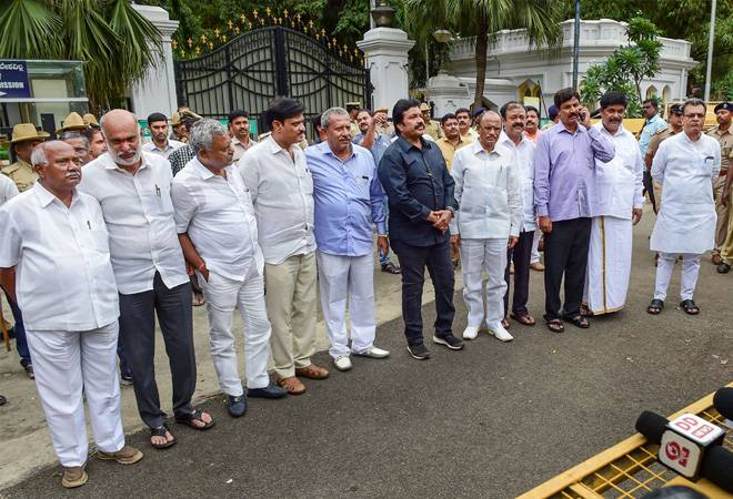 Not aware of presence of 10 dissident MLAs odf Congress- JDS in Mumbai: BJP