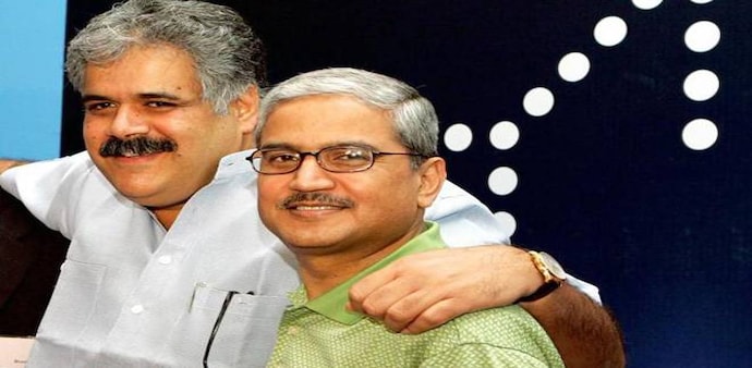 IndiGo Promoters Rahul Bhatia and Rakesh Gangwal. IndiGo Promoters Rahul Bhatia and Rakesh Gangwal.
