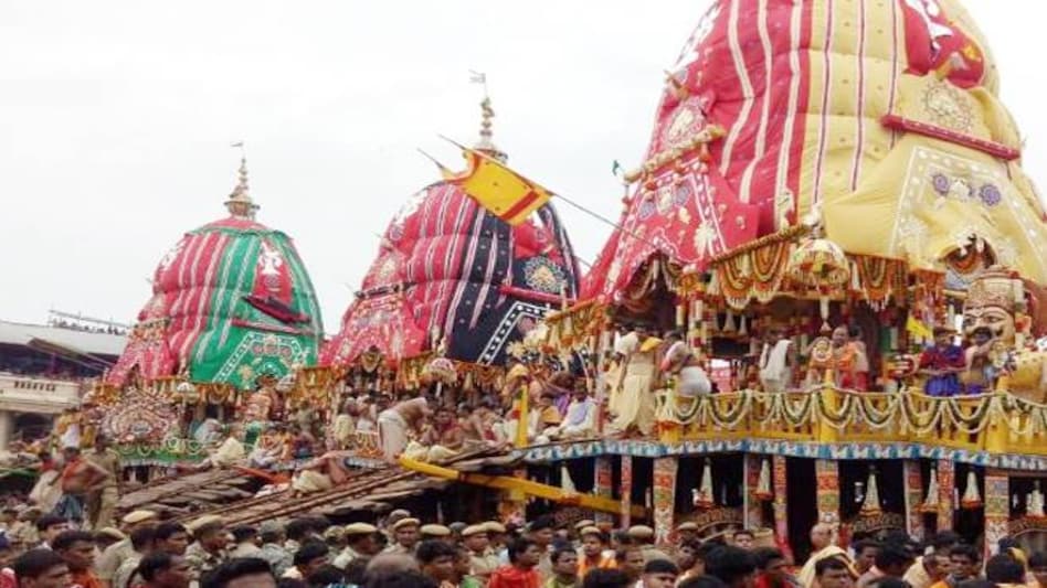 Jagannath Rath Yatra 2019, Image Source: Twitter (ANI) Jagannath Rath Yatra 2019, Image Source: Twitter (ANI)