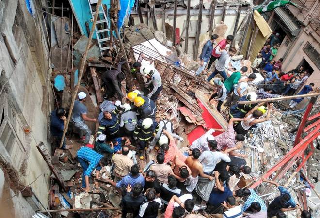 Mumbai building collapse live updates: 2 dead, up to 50 trapped as 4-storey structure falls in Dongri