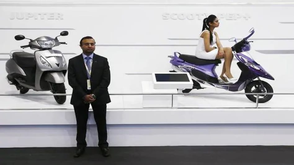 During June quarter, TVS Motor sold 8.84 lakh two-wheelers as against 8.93 lakh units reported last year During June quarter, TVS Motor sold 8.84 lakh two-wheelers as against 8.93 lakh units reported last year