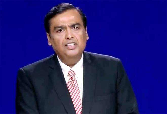 Reliance Industries Chairman Mukesh Ambani addressing the shareholders at 42nd Annual General Meeting of RIL. Reliance Industries Chairman Mukesh Ambani addressing the shareholders at 42nd Annual General Meeting of RIL.