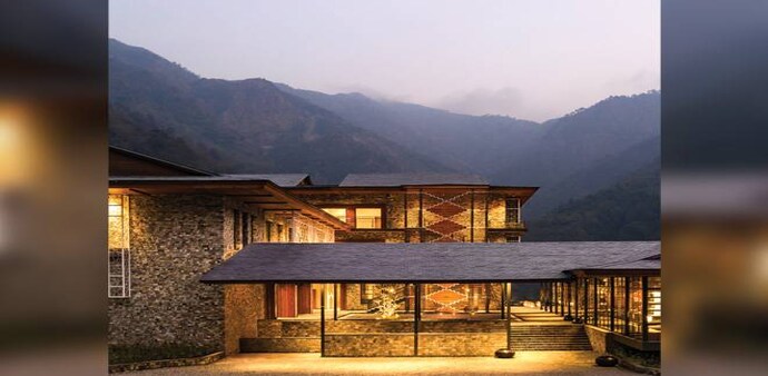 Perched above the River Ganges, The Taj Rishikesh Resort and Spa offers breathtakingly beautiful views of the majestic mountains Perched above the River Ganges, The Taj Rishikesh Resort and Spa offers breathtakingly beautiful views of the majestic mountains
