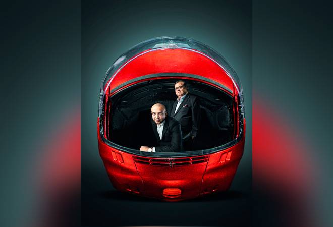 Madhu Khurana (Right), Sidhartha Khurana, Studds Accessories / Photograph by Bandeep Singh Madhu Khurana (Right), Sidhartha Khurana, Studds Accessories / Photograph by Bandeep Singh