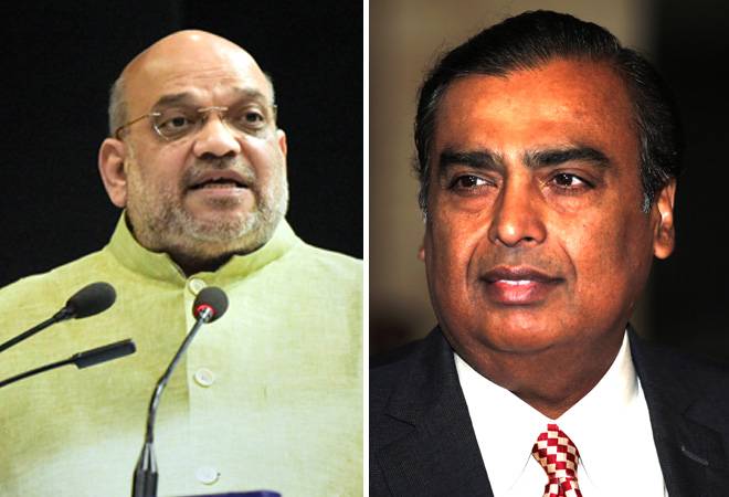 Mukesh Ambani calls Amit Shah 'karmyogi'; backs goal to make India $5-trillion economy Mukesh Ambani calls Amit Shah 'karmyogi'; backs goal to make India $5-trillion economy