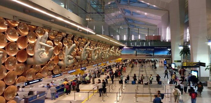 Delhi's Indira Gandhi International Airport Delhi's Indira Gandhi International Airport