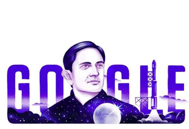 Google Doodle honours ISRO founder Vikram Sarabhai on his 100th birthday