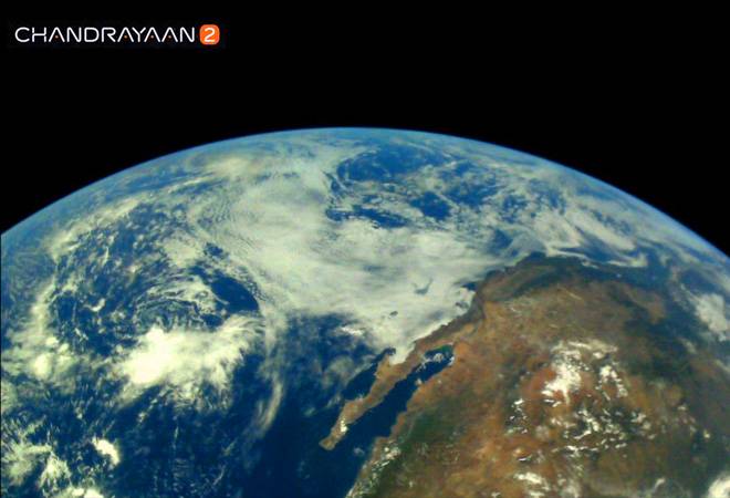 ISRO releases pictures of Earth captured by Chandrayaan 2 ISRO releases pictures of Earth captured by Chandrayaan 2