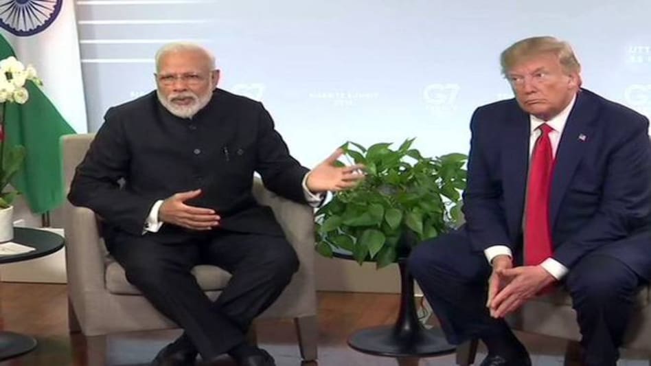G7 Summit: PM Modi and President Donald Trump G7 Summit: PM Modi and President Donald Trump