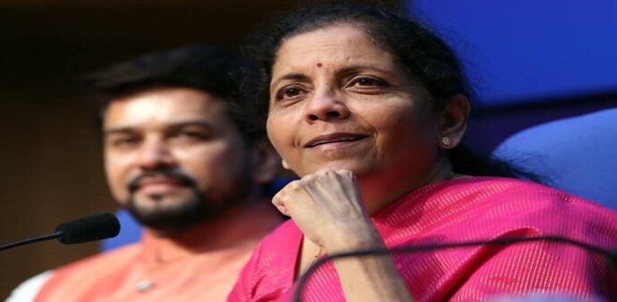 Nirmala Sitharaman addresses media on Tuesday Nirmala Sitharaman addresses media on Tuesday