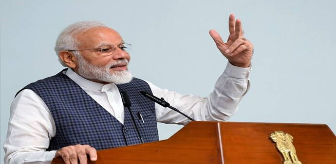 PM Modi speech LIVE: PM Modi spoke at length about abrogation of Article 370 and the benefits of the move for J&K and Ladakh. PM Modi speech LIVE: PM Modi spoke at length about abrogation of Article 370 and the benefits of the move for J&K and Ladakh.