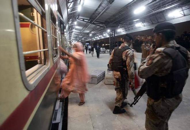 Samjhauta Express was stopped on Pakistan's side, where authorities cited security concerns. File photo Samjhauta Express was stopped on Pakistan's side, where authorities cited security concerns. File photo