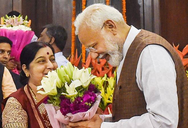 Sushma Swaraj passes away: 'Personal loss; source of inspiration to millions,' says PM Modi in heartfelt tribute