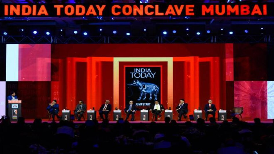 Industry stalwarts at India Today Conclave in Mumbai Industry stalwarts at India Today Conclave in Mumbai