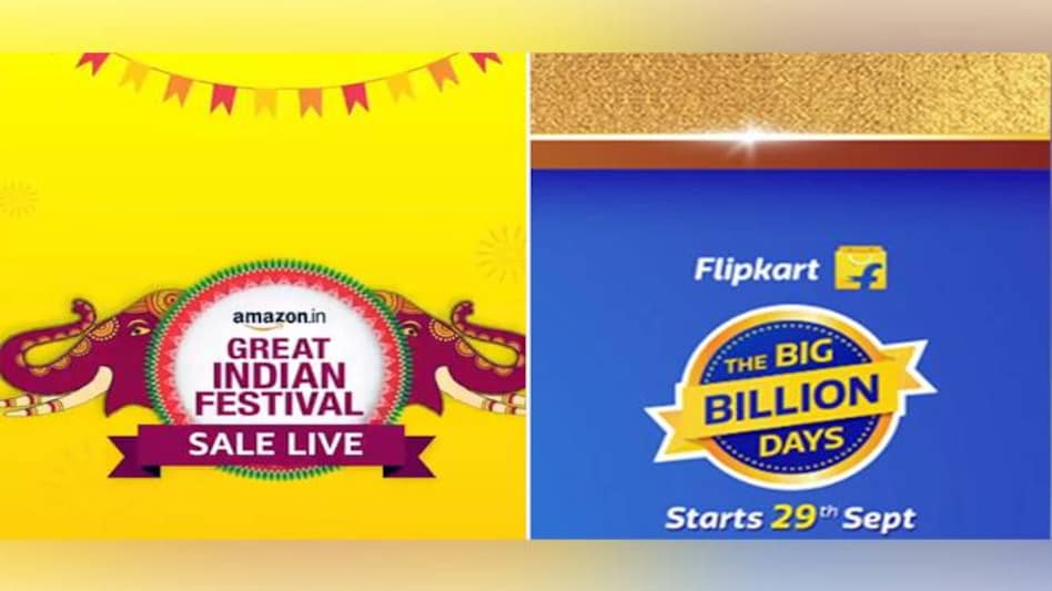 Amazon said that it sold Rs 750 crore worth of premium smartphones within 36 hours. Walmart-owned Flipkart said that it has seen a two-fold increase in growth on first day of Big Billion Days sale. Amazon said that it sold Rs 750 crore worth of premium smartphones within 36 hours. Walmart-owned Flipkart said that it has seen a two-fold increase in growth on first day of Big Billion Days sale.
