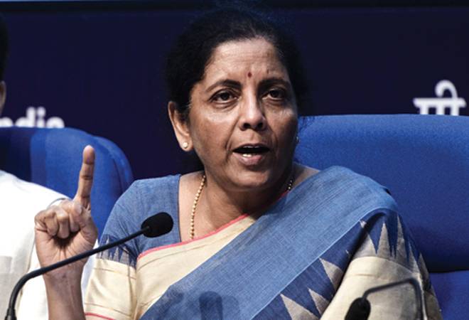 Finance Minister Nirmala Sitharaman Photograph By K Asif Finance Minister Nirmala Sitharaman Photograph By K Asif