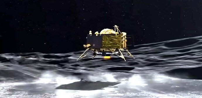 Lander Vikram has been located on the Moon's surface. The module remains unbroken and attempts are on to establish communication with it. Lander Vikram has been located on the Moon's surface. The module remains unbroken and attempts are on to establish communication with it.