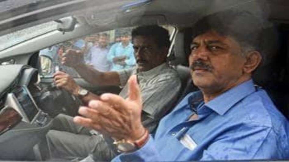 Karnataka Congress leader DK Shivakumar was arrested by the ED on Tuesday. Karnataka Congress leader DK Shivakumar was arrested by the ED on Tuesday.