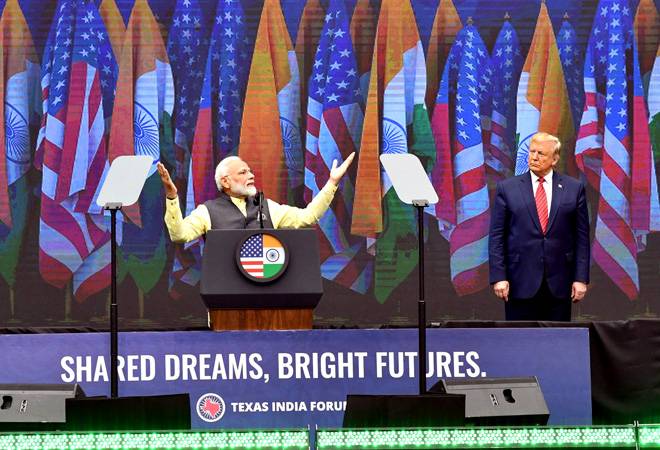 Howdy, Modi event: PM Modi and President Donald Trump at Houston event Howdy, Modi event: PM Modi and President Donald Trump at Houston event