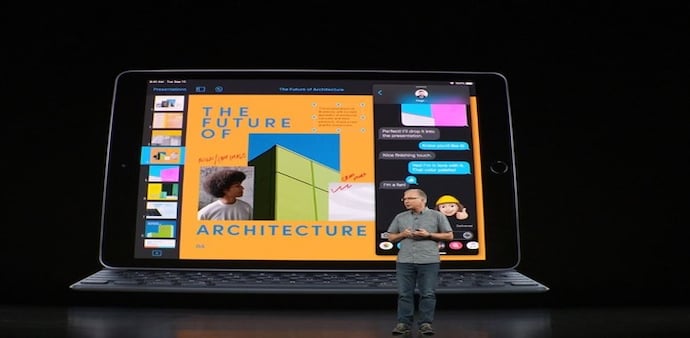 The seventh-generation Apple iPad was the second device to be launched at the Apple Event. The seventh-generation Apple iPad was the second device to be launched at the Apple Event.