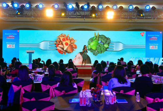 Nutritionist Jinal Shah speaks at Business Today's Most Powerful Women Award 2019. Nutritionist Jinal Shah speaks at Business Today's Most Powerful Women Award 2019.