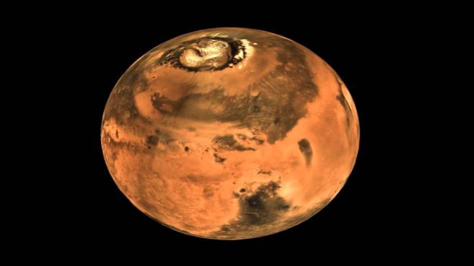 Mangalyaan: Image from Mars global mosaic Mangalyaan: Image from Mars global mosaic