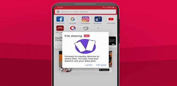 Opera Mini introduces offline file-sharing Opera Mini introduces offline file-sharing