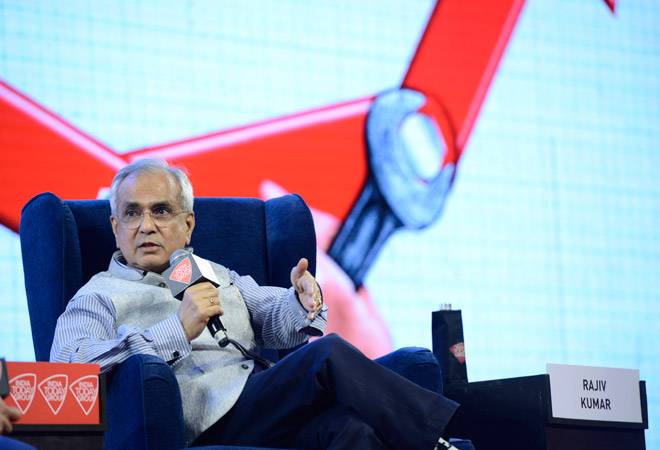 NITI Aayog Vice-Chairman Rajiv Kumar at the India Today Conclave Mumbai 2019 NITI Aayog Vice-Chairman Rajiv Kumar at the India Today Conclave Mumbai 2019