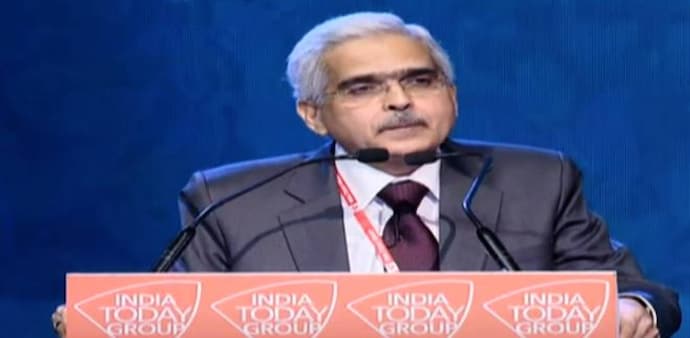 RBI Governor Shaktikanta Das speaking during India Today Conclave, Mumbai edition. RBI Governor Shaktikanta Das speaking during India Today Conclave, Mumbai edition.
