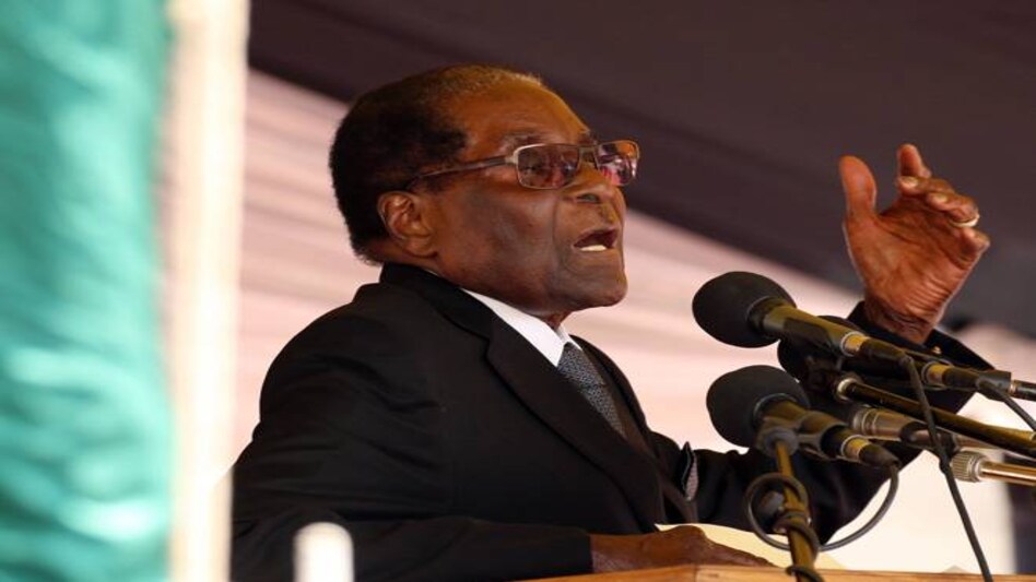 Robert Mugabe, 95, breathed his last in Singapore. Photo credit: IANS Robert Mugabe, 95, breathed his last in Singapore. Photo credit: IANS