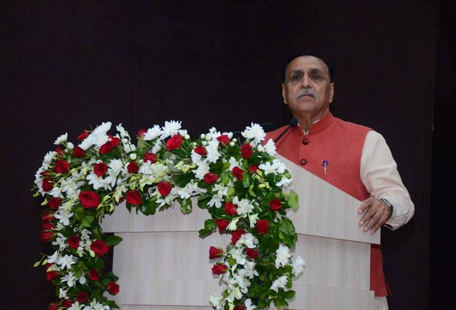 Gujarat Chief Minister Vijay Rupani pointed out that penalties fixed now are still up to 10 times of that charged before the new act came into force Gujarat Chief Minister Vijay Rupani pointed out that penalties fixed now are still up to 10 times of that charged before the new act came into force