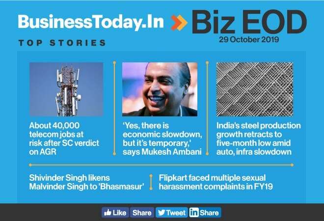 Biz EOD: Singh brothers and Bhasmasur, telecom jobs at risk, steel production retracts