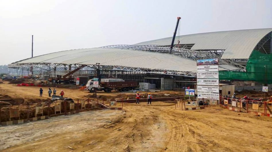 Construction work underway at the Kartarpur Corridor on India's side. The corridor will connect Darbar Sahib in Kartapur with Dera Baba Nanak shrine in Gurdaspur district of Punjab and facilitate visa-free movement of Indian pilgrims. Construction work underway at the Kartarpur Corridor on India's side. The corridor will connect Darbar Sahib in Kartapur with Dera Baba Nanak shrine in Gurdaspur district of Punjab and facilitate visa-free movement of Indian pilgrims.